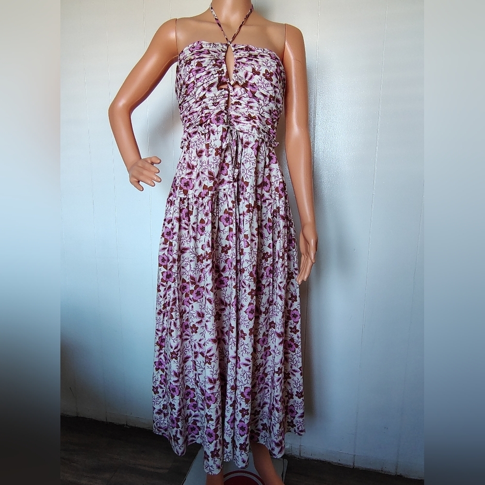 Jason Wu Floral Midi Dress Size XS